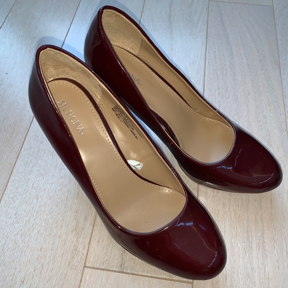 Maroon pumps - Picture 5 of 6